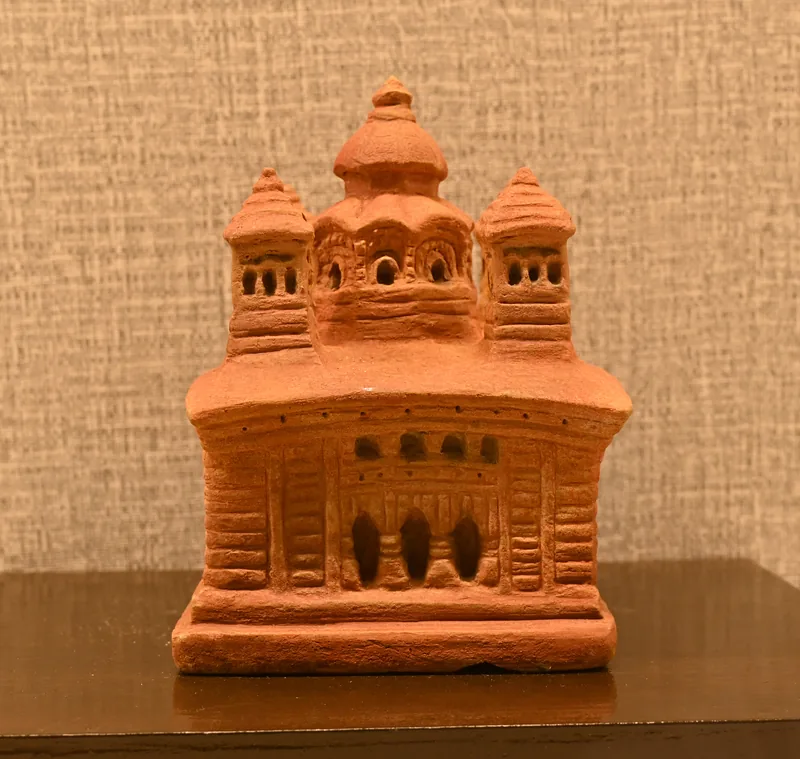 Model of a Bengal temple