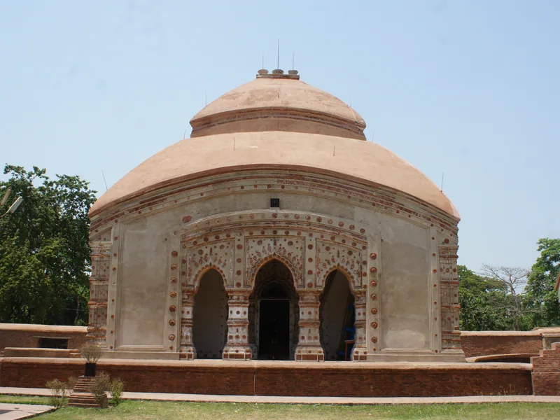 The group of temples known as Brindaban Chandra’s Math — photograph 5