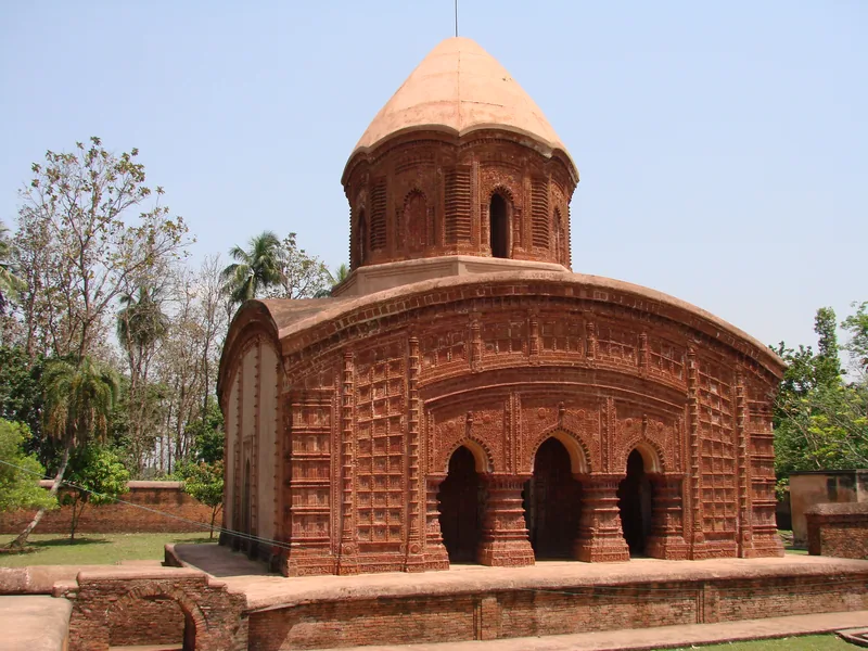 The group of temples known as Brindaban Chandra’s Math — photograph 4