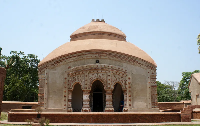 The group of temples known as Brindaban Chandra’s Math — photograph 2