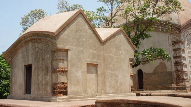The group of temples known as Brindaban Chandra’s Math — photograph 6