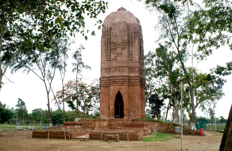 The temple at Jhater Deul — photograph 4